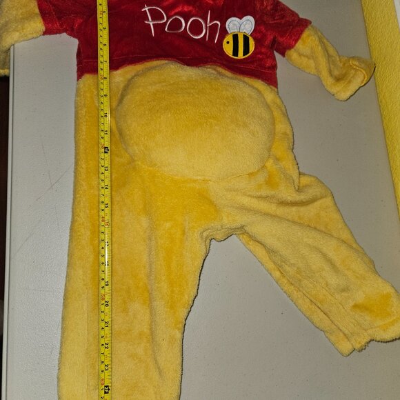 Disney Baby Winnie the Pooh Yellow/Red Plush Costume - Toddler 12-24 mo - Picture 10 of 12